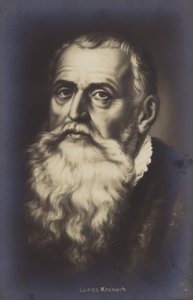 Lucas Cranach den eldre , tysk maler og grafiker (lito) av German School