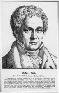 Ludwig Tieck (gravering) av German School