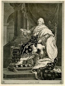 Ludwig XVIII. av German School