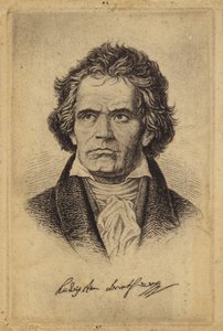 Ludwig van Beethoven , tysk komponist og pianist (1770-1827) av German School