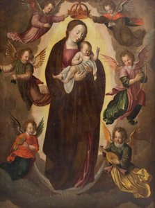Maria Dronning ca. 1600 av German School