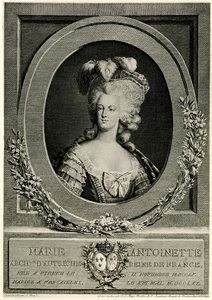 Marie Antoinette av German School