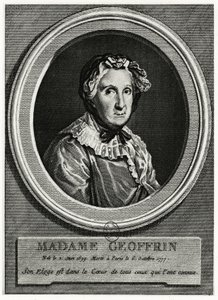 Marie Therese Geoffrin av German School