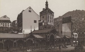 Markedsplass (litho) av German School