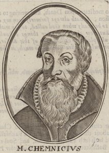 Martin Chemnitz , tysk luthersk teolog og reformator (gravering) av German School