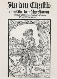 Martin Luthers manifest til den tyske nasjonens kristne adel, Strasbourg, 1520