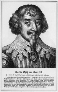 Martin Opik von Boberfeld (gravering) av German School