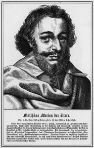 Matthaus Merian den eldre (gravering) av German School