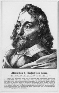 Maximilian I, kurfyrst av Bayern (gravering) av German School