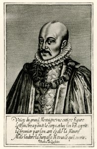Michel de Montaigne av German School