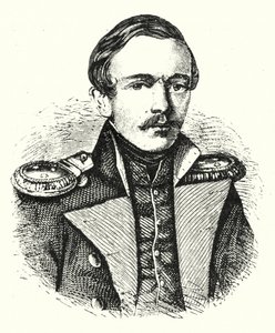 Mikhail Lermontov , russisk poet, forfatter og maler av German School