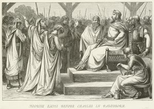 mauriske emirer før Charles i Paderborn av German School