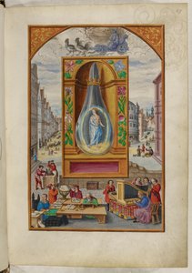 Ms Harley 3469, f.27 En dronning i en kolbe, The Fourth Treatise, fra 