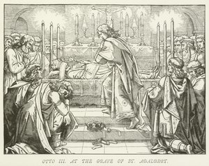 Otto III ved graven til St Adalbert