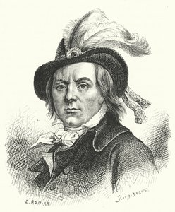 Paul Barras , fransk revolusjonspolitiker (gravering) av German School