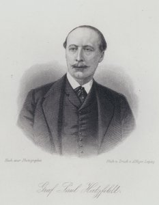 Paul von Hatzfeldt , tysk diplomat og politiker (gravering) av German School