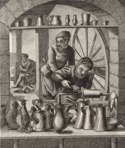Pewterer av German School