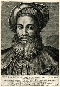 Pietro Aretino av German School