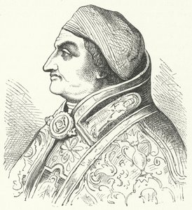Pave Pius II (gravering) av German School