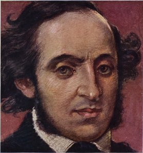 Portrett av Felix Mendelssohn av German School