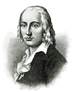 Portrett av Friedrich Hoelderlin av German School