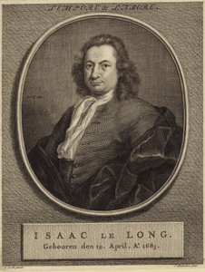 Portrett av Isaac le Long av German School