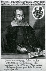 Portrett av Johann Staden (1581–1634) av German School