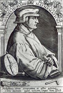 Portrett av Johannes Stoffler av German School