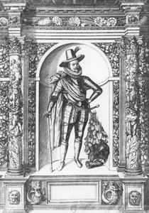 Portrett av Matthias I av Habsburg, den hellige romerske keiseren av German School