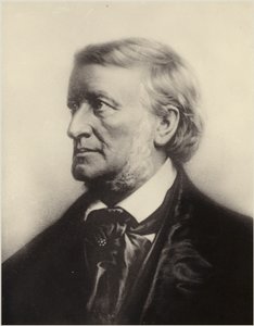 Portrett av Richard Wagner av German School