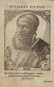 Portrett av Titian av German School