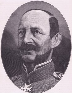 Prins Albert av Preussen, Cassells historie om krigen mellom Frankrike og Tyskland utgitt av Cassell and Company Limited, ca. 1890 (litho) av German School