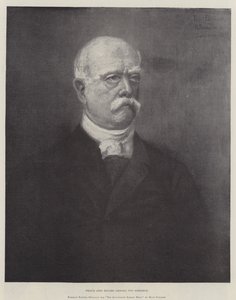 Prins Otto Eduard Leopold von Bismarck (gravering) av German School