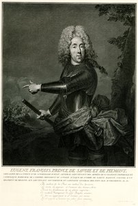 Prins Eugene av Savoy-Carignan av German School