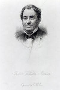 Robert Wilhelm Bunsen, gravert av C.H Jeens av German School
