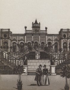 Sans Souci (litho) av German School