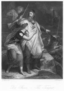 Scene fra The Tempest av German School