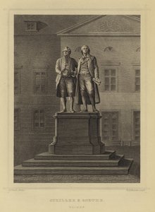 Schiller og Goethe, Weimar av German School