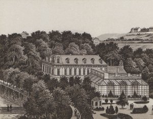 Schonbrunn (litho) av German School