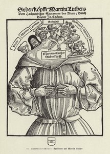 De syv hodene til Martin Luther (lito) av German School