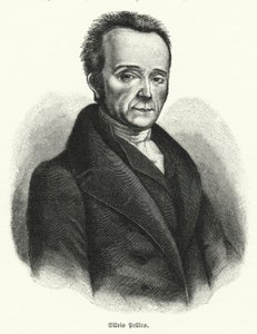 Silvio Pellico , italiensk poet, dramatiker og patriot av German School
