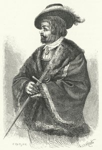 Sir Thomas, Lord Fairfax, øverstkommanderende for den parlamentariske hæren i den engelske borgerkrigen (gravering) av German School
