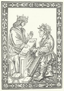 Solomon og Marcolf (gravering) av German School