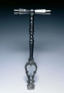 Nøkkel for en hjullåspistol, ca. 1600-25 (stål) av German School