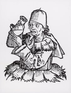 St. Anthony (1195-1231) fra 'Liber Chronicarum' av Hartmann Schedel (1440-1514) 1493 av German School