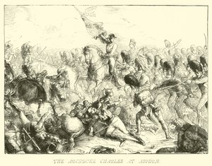 Erkehertug Charles i Aspern av German School