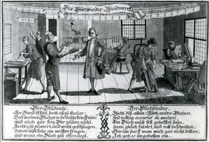 Bokbinderen (gravering) av German School
