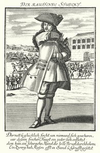 The Fighting Student (gravering) av German School
