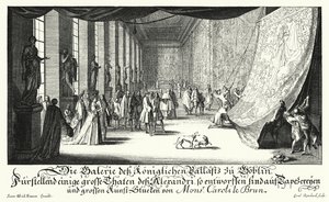 Galerie des Gobelins, Paris (gravering) av German School