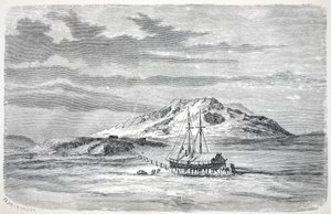 Germania på Sabine Island, pub. London 1874 av German School